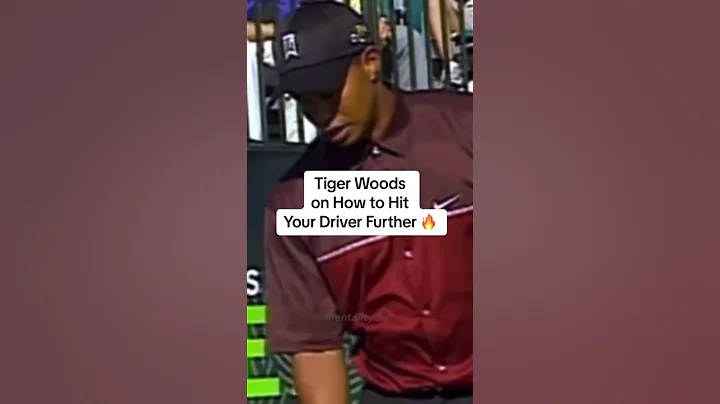 Tiger Woods on How to Hit Your Driver Further 🔥 #GolfTips #GolfStrategy #MentalGame #GolfDrills