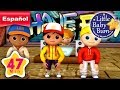 Cabeza Hombros Rodillas y Pies | canciones infantiles | ¡47 minutos de recopilación LittleBabyBum!