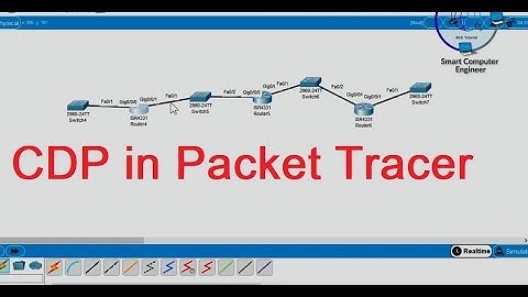 Configure and Verify Layer 2 Discover protocol CDP in Packet Tracer in Urdu/Hindi