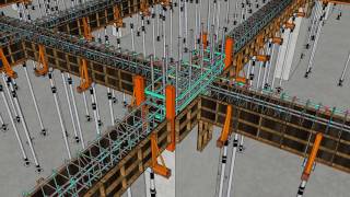 Typical Beam/Slab & Column Formwork Animation