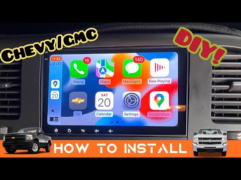How to Install 8” Android Plug and Play Unit (Chevy Silverado/GMC Sierra 2007-2013)non Bose