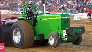 Tractor Pulling 2023: Super Farm Tractors pulling in Evansville, IN at the Vanderburgh County Fair by JP Pulling Productions 1,455 views 1 month ago 10 minutes, 20 seconds