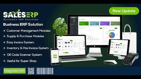 how to setup supermarket system  | SMSRT ERP POS with HRMS