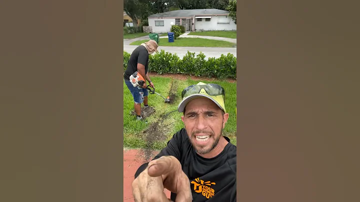 The BEST way to dig & trench to bury pipe in the ground while saving the grass. #shorts #trustme
