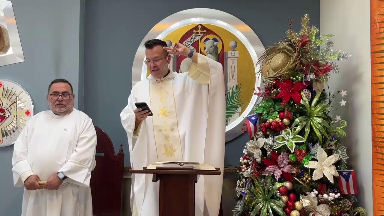 Santa Misa Domingo del Bautismo del Señor 11/enero/2026