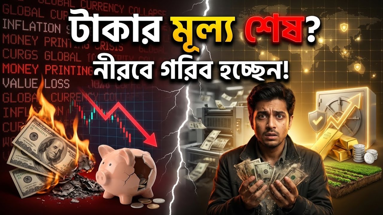 বিশ্ব অর্থনীতির বর্তমান সংকট ও মুদ্রার অবমূল্যায়ন | Understanding Currency Debasement