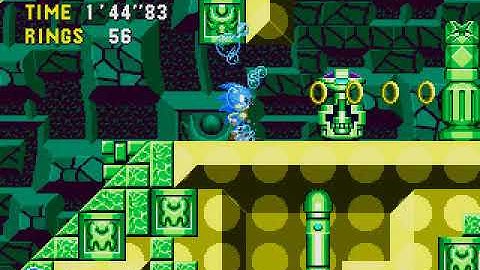 Sonic CD - Tidal Tempest Zone Act 1