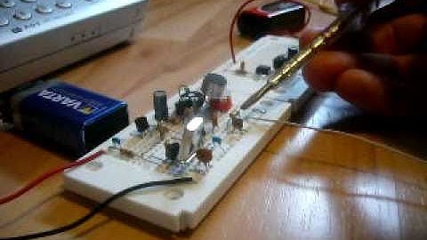 Medium and shortwave transmitter 1...21.4Mhz