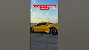 Friday feels like Christmas. When I grow up, I wanna owner a Ferrari #Ferrari #Pista #Weekend #car