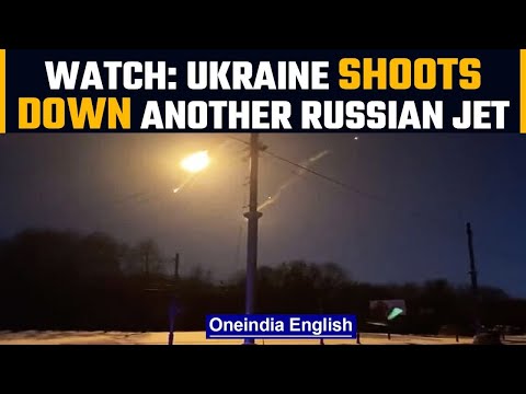 Russia-Ukraine War: Ukrainian troops shoot down Russian aircraft in Kharkiv | Watch | Oneindia News
