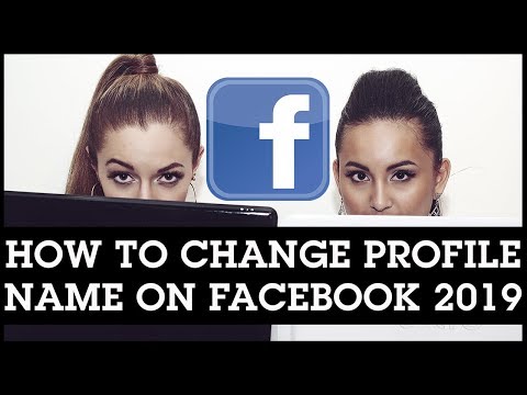 How to Change My Profile Name on Facebook 2019