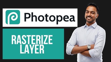 How to Rasterize Layer in Photopea | Editable to Pixel Layer Guide