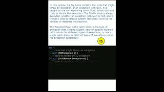 Java Exception Handling Syntax | Practical demo | Explained