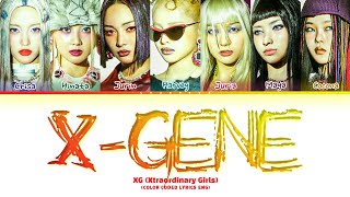 XG X-GENE Lyrics (Color Coded Lyrics)