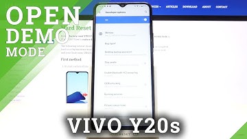 How to Run VIVO Y20s in Demo Mode - Activate Dark Mode