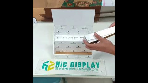 Counter Display for Cosmetic Perfume