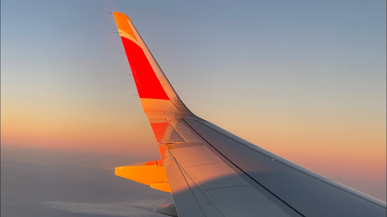 FULL TAKEOFF Iberia A321 XLR departing from Madrid 14L