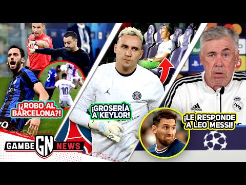 ¡¿ROBO al BARÇA?!|😱|¡TRAICIÓN de PSG a KEYLOR! 💔| ANCELOTTI RESPONDE a MESSI 😏| ¡BAYERN mete MIEDO!😱