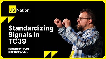 Daniel Ehrenberg – Standardizing Signals in TC39, JSNation US 2024