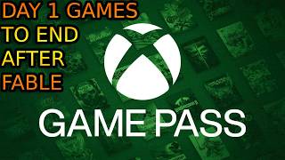 XBOX Gamepass Day 1 Games Are Going Away.