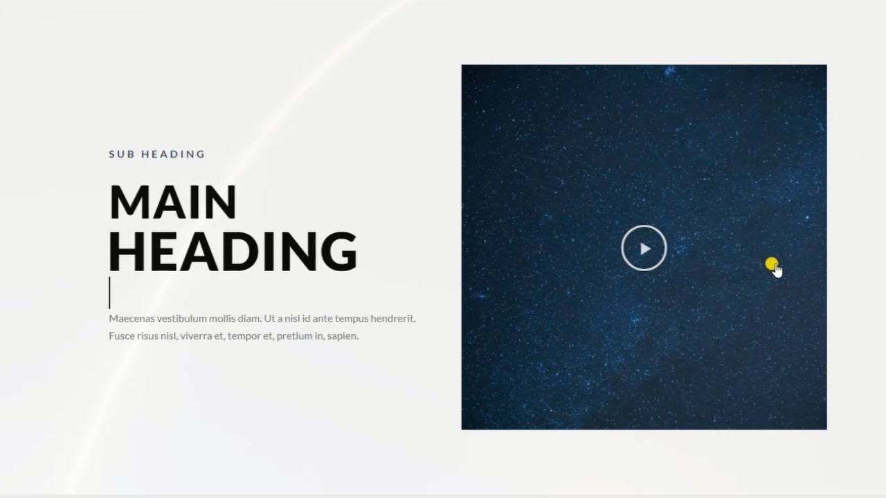 How to create a Elementor Hero Section By Freelancer Sobuz - YouTube