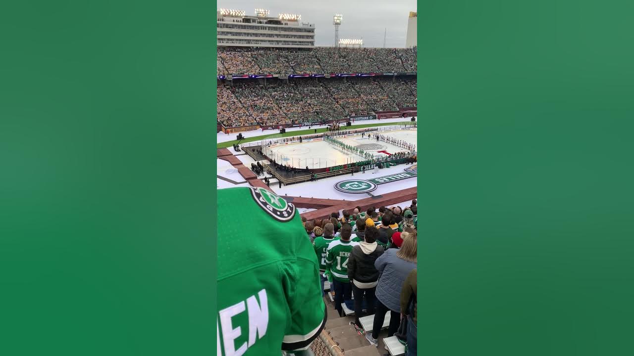 Dallas Stars Winter Classic National Anthem YouTube
