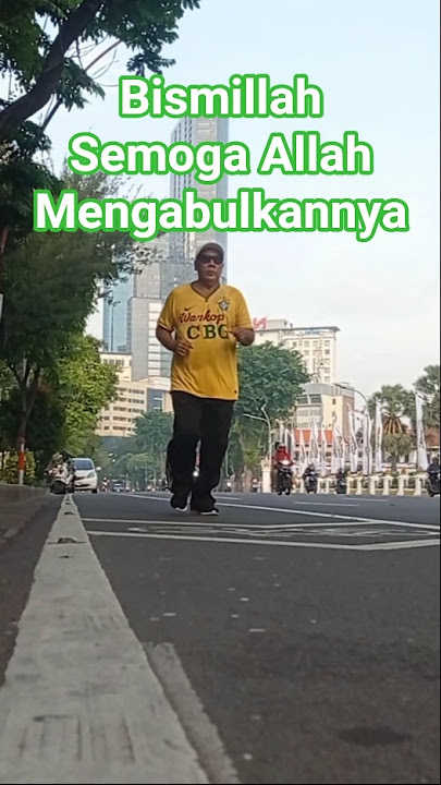 Semoga Allah mengabulkannya. Aamiin YRA