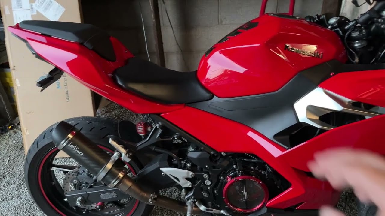 Ninja 400 UPDATE! TFT Display and Clear Clutch Cover COMPLETE