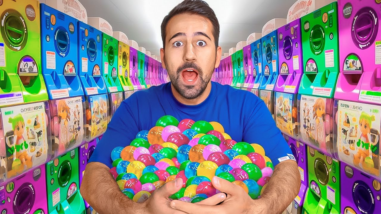 Abrí +100 HUEVOS SORPRESA de las Maquinas más Famosas de Japón  🇯🇵