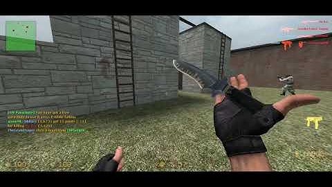 CS Knife Troll in Gun Game