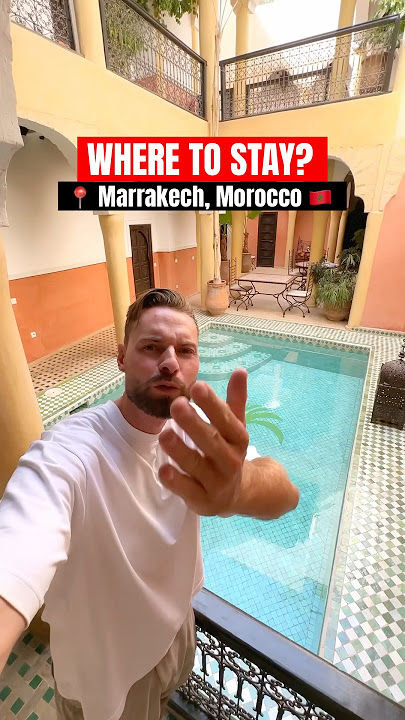 Best 5-Star Luxury Riad in Marrakech, Morocco 🇲🇦 #shorts