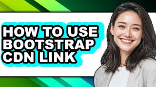 How to Use Bootstrap Cdn Link (only Way)