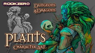 D&D  Why you should play Plant  How to be Groot in Dungeons & Dragons  Rookzer0 Character Art