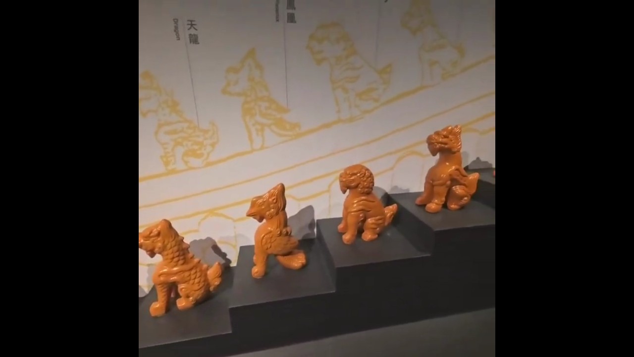 国立故宮博物院の展示その10(神獣再現) 37/43 - YouTube