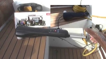 Install Tiller Pilot from Simrad