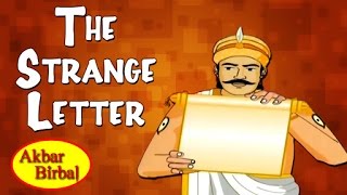 Akbar Birbal Tales In English | The Strange Letter | English Animated Stories For Kids