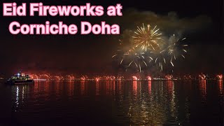 Souq waqif Eid fireworks Celebration #qatar #eid #fire #world #vlog #viral #viralvideo