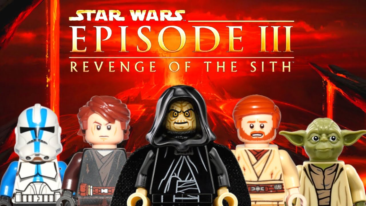 LEGO Star Wars: Episode III - Revenge of the Sith | All Cutscenes (Game  Movie) - YouTube