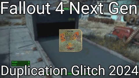 Fallout 4 Next Gen | Duplication Glitch With Contraptions DLC