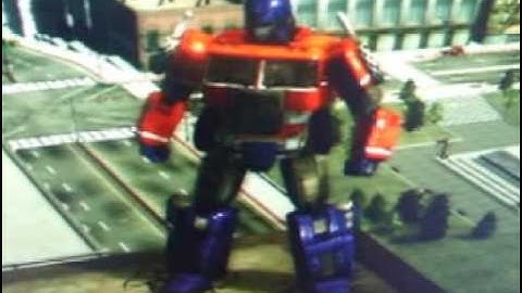 Transformers The Movie: The Game G1 Optimus Prime 360