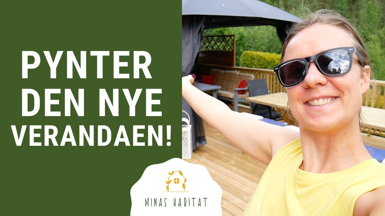 Pynter den nye verandaen | Grønne planter utendørs