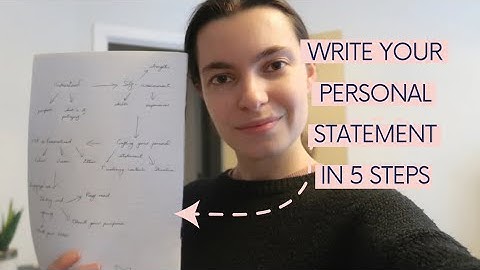 5 STEPS to writing your teaching PERSONAL STATEMENT| How to write a personal statement | ECT job