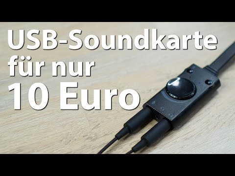 Die BESTE USB-Soundkarte für 10 Euro - Von CSL - Rauschfrei und mit viel Power
