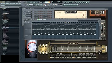 VST sugar bytes gitarist test,example #1  ( FL Studio )