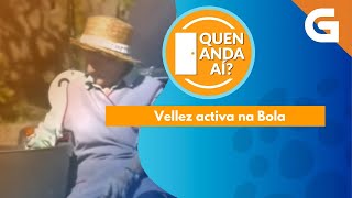 Lola, 90 anos e aínda botando as patacas da primavera