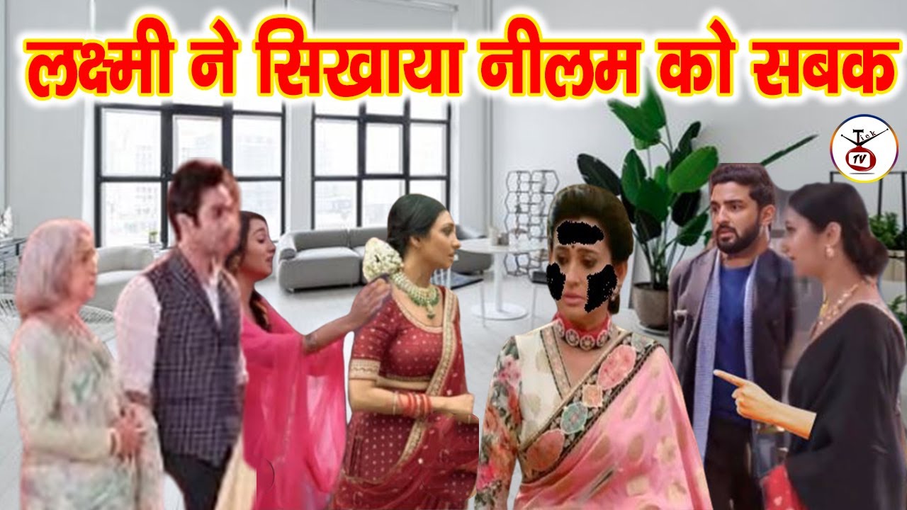 15 April Episode Bhagya Lakshmi BIG UPDATE Laxmi Paint Neelam Face Black  Upcoming Twist  ZeeTv