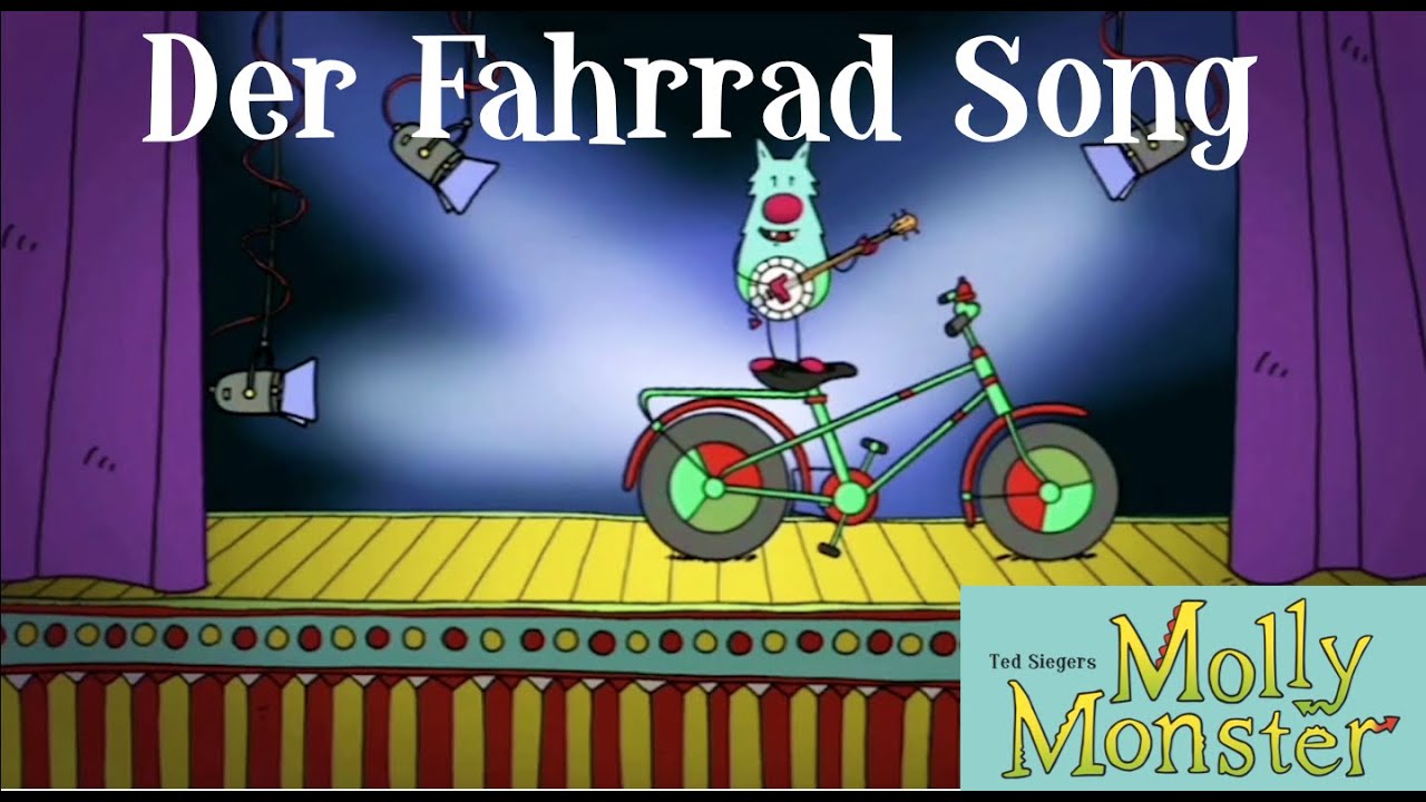 MOLLY MONSTER Kinderlied Der Fahrrad Song YouTube