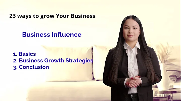 8. Business Influence | 23 ways to grow your business | business development | Busness efinance
