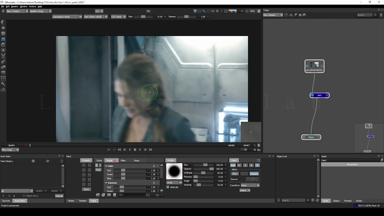 Silhouette: How to sequence paint in Silhouette || How to use color grade [HINDI] class 06