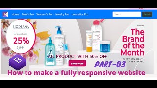 How to create a fully responsive website in bangla 2020,with bootstrap, Part-03.